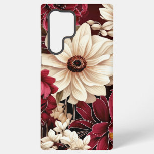 Romantic Dark Floral for Autumn Samsung Galaxy Case
