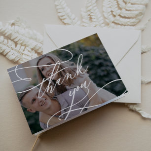 Romantic Dark Photo Overlay Mariage Carte de remer