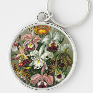 romantic date blossoms rsvp colourful chic keychain