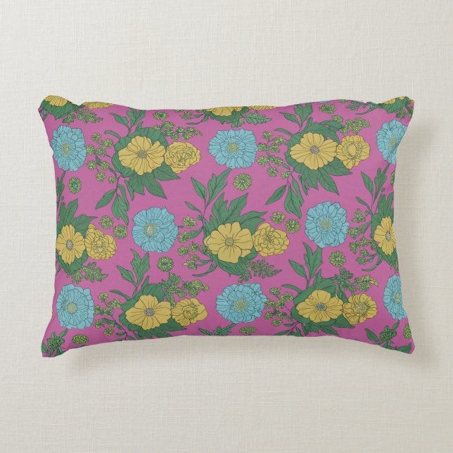 Romantic Decorative Cushion" Accent Pillow (Front)
