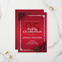Romantic Decorative Roses Birthday Party