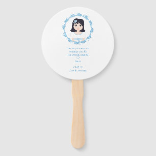 Romantic Design First Communion Niña with Orla Hand Fan