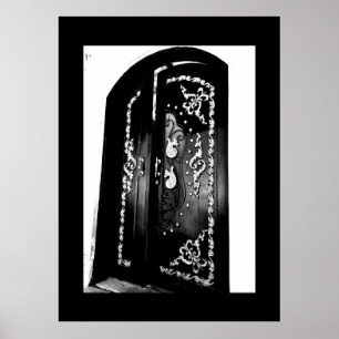 Romantic Door Poster
