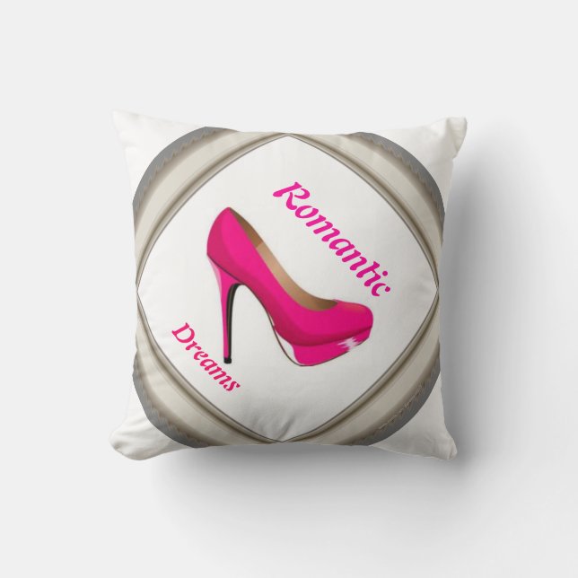 Romantic Dreams Designer Pillow (Front)