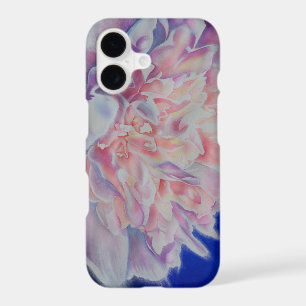 Romantic elegant pink white blue pastel watercolor