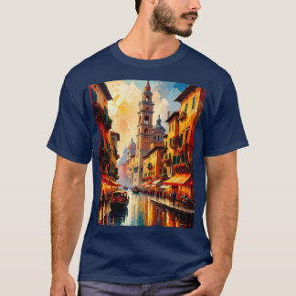 Romantic Evening in a Venetian Canal T-Shirt