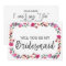 Romantic Fairytale Will You Be My Bridesmaid