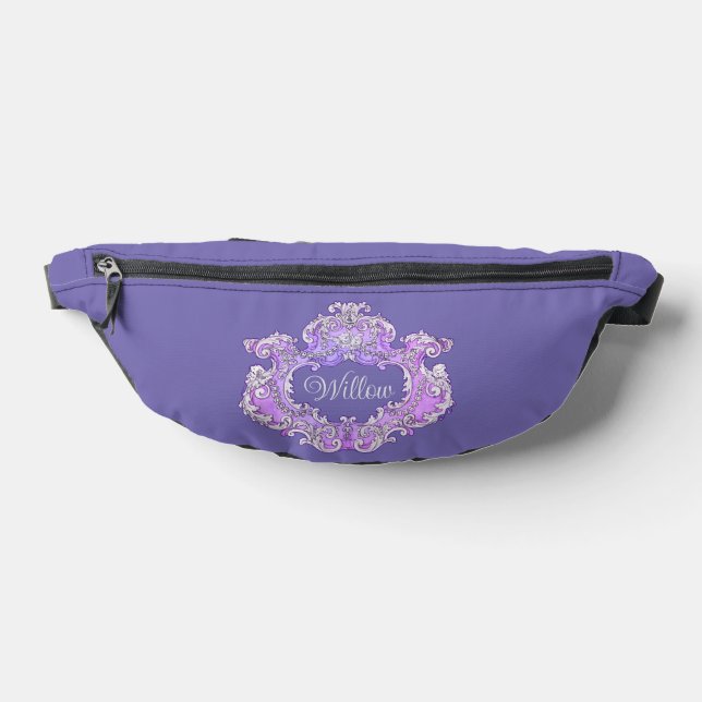 Romantic,Feminine,Personalized Fanny Pack (Lay Down)