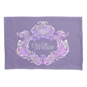 Romantic,Feminine,Personalized  Pillowcase
