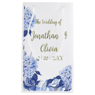 Romantic Field purple Flowers Small Gift Bag