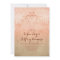 Romantic Flamingo Beach Wedding Invitation
