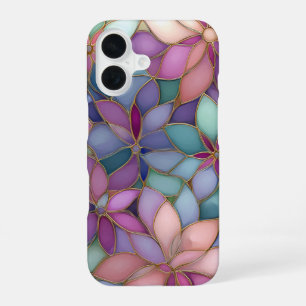 Romantic Floral Aesthetic Stained Glass Phone Case