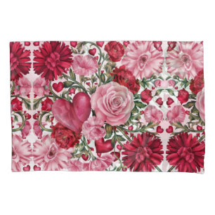 Romantic Floral Body Pillow Pillowcase