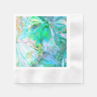 Romantic Floral Paper Plate – Elegant Boho Fantasy Napkin