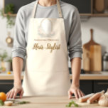 Romantic Floral Salon Hair Stylist Apron<br><div class="desc">This elegant design features a soft vintage floral pattern paired with a refined ornamental frame, creating a timeless and feminine aesthetic. Delicate blush roses, subtle greenery, and classic botanical details give the design a romantic, boutique-inspired look that feels both professional and stylish. The soft neutral palette and elegant typography make...</div>