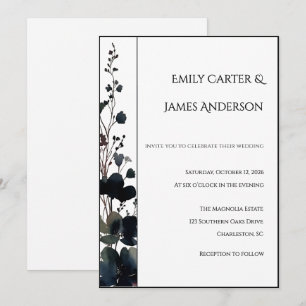 Romantic Floral Wedding Soft Elegant Invitation