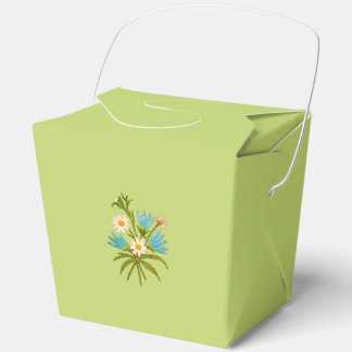 Romantic Flower – Botanical Fantasy Bouquet  Favor Box