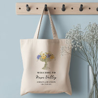 Romantic Flower Urn Hotel Wedding Welcome