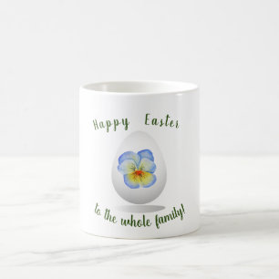Romantic flowers Happy Easter to you Minimalist  Coffee Mug