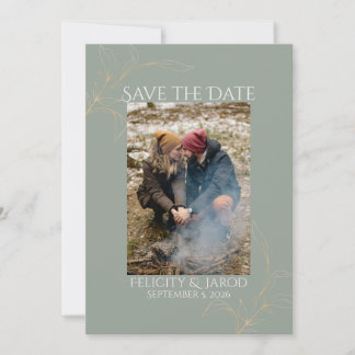Romantic Forest Save the Date
