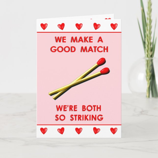 romantic funny valentine card (Front)