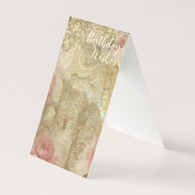 Romantic Garden - Greeting Card (Front)