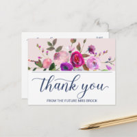 Romantic Garden Thank You