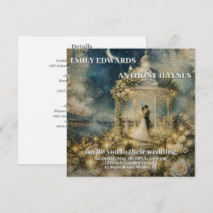 Romantic Garden Wedding Invitation