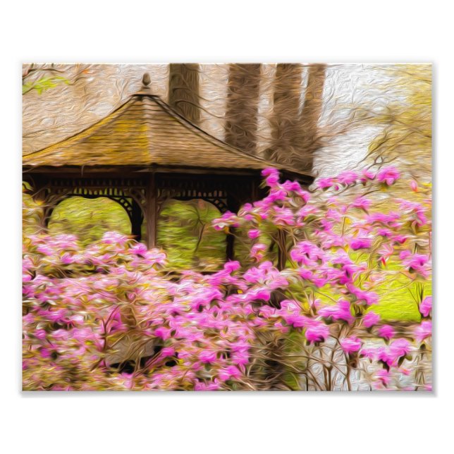 Romantic Gazebo Photo Print (Front)