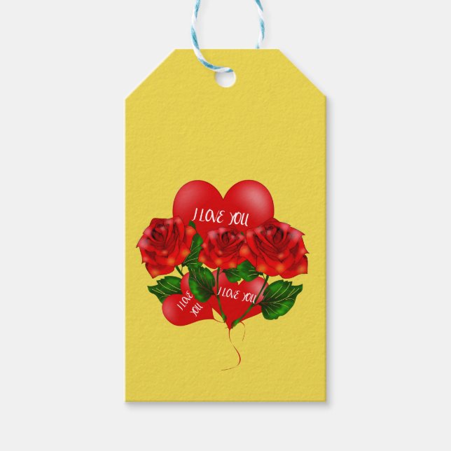 Romantic gift tag (Front)