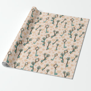 Romantic Gift Wrapping Paper for Valentine's   2