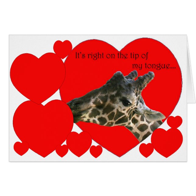 Romantic Giraffe (Front Horizontal)