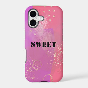 Romantic glitter pink wallpaper