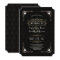 Romantic Gold Black Great Gatsby Art Deco Wedding