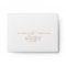 Romantic Gold Calligraphy RSVP Envelope