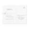 Romantic Gold Calligraphy Song Request RSVP