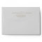 Romantic Gold Calligraphy Wedding Invitation