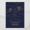 Romantic Gold Foil | Navy Blue Mr & Mrs Wedding