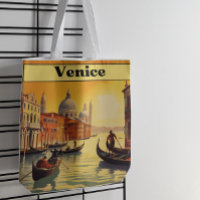 Romantic Golden Hour Venice Italy Vintage Travel
