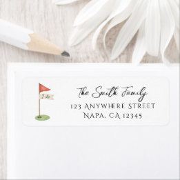 Romantic Golf Flag I Do Golf Wedding Customizable