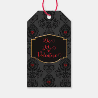 Romantic Goth Valentine  Gift Tags