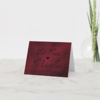Romantic Goth Wedding Anniversary Til Death Love