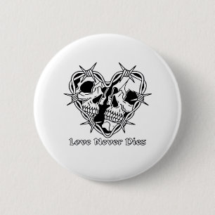 Romantic Gothic For Couples 2 Inch Round Button