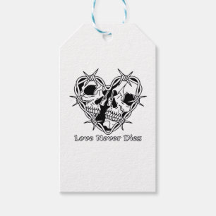 Romantic Gothic For Couples Gift Tags