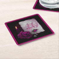 Romantic Gothic Rose & Candle Birthday