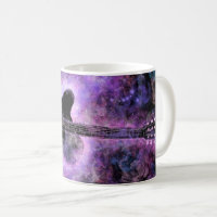 Romantic Guitar Coffee Mug