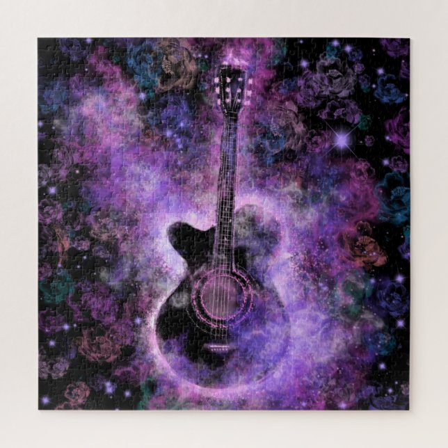 Romantic Guitar Music - Magic Jigsaw Puzzle (Vertical)