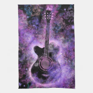 Romantic Guitar Music - Magic Sound Kitchen Towel