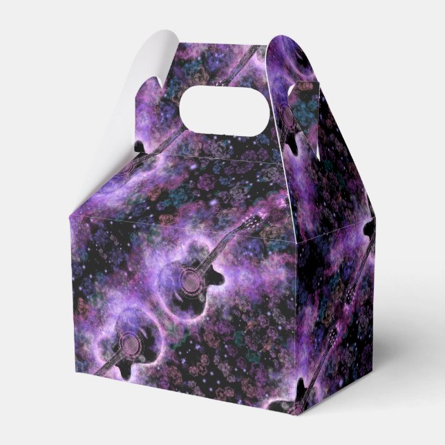 Romantic Guitar Music - Magic Sounds Favor Box (Front Side)