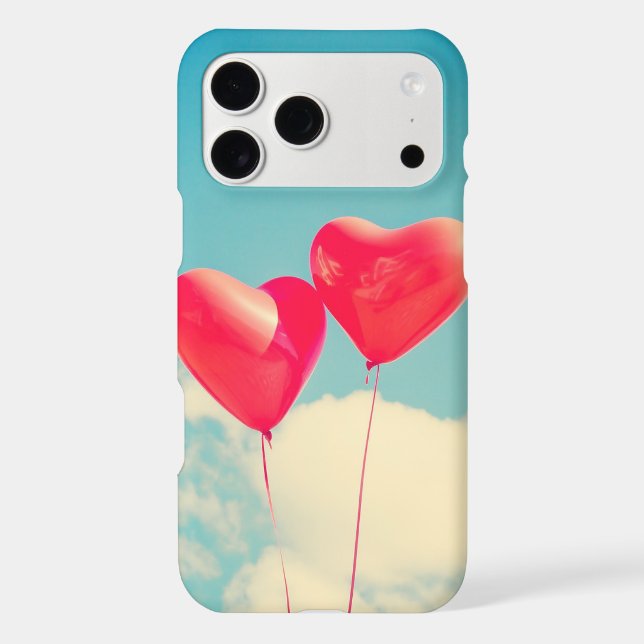  Romantic Heart Balloons iphone 17 Pro Max design  (Verso)